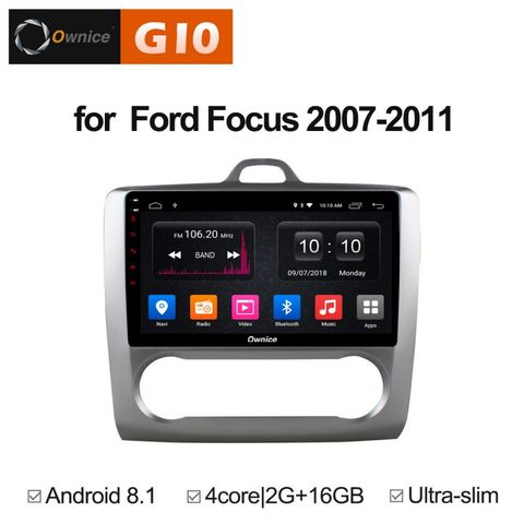 Ownice G10 S9201E-A  Ford Focus 2, S-max (Android 8.1) 